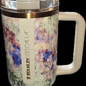 Stanley X CALIA Quencher H2.0 40oz Tumbler, OLIVE EDEN LIMITED EDITION!